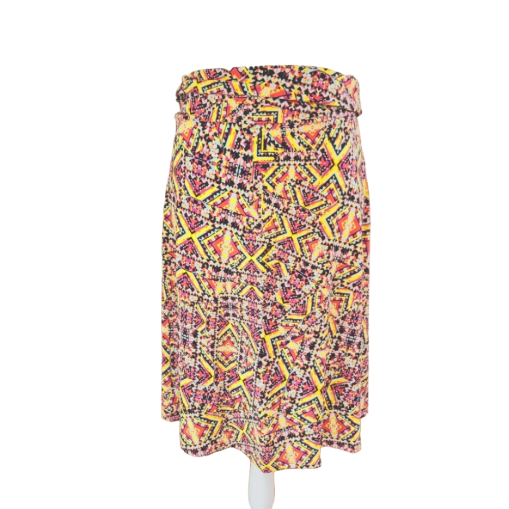 LuLaRoe☆ Azure ALine Skirt Size Large EUC